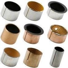 70N / mm² odporne na ścieranie tuleje pokryte PTFE z podkładką stalową