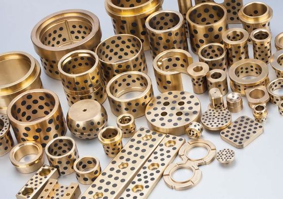 Stałe, odporne na zużycie, odlewane tuleje z brązu